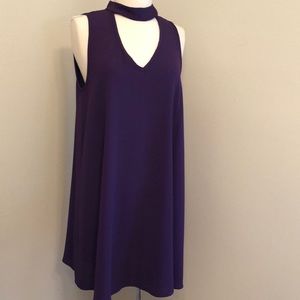 Purple Peppermint Sleeveless Dress. Size S